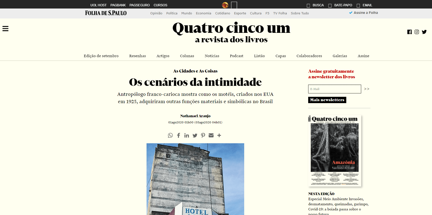 Motel Brasil - Revista Quatro Cinco Um
