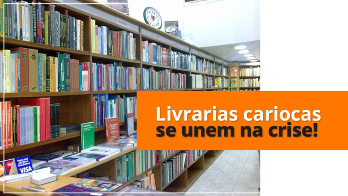 Livrarias cariocas se unem na crise